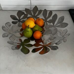 IKEA Stockholm Silver Decorative Bowl-Monika Mulder Design-Vintage